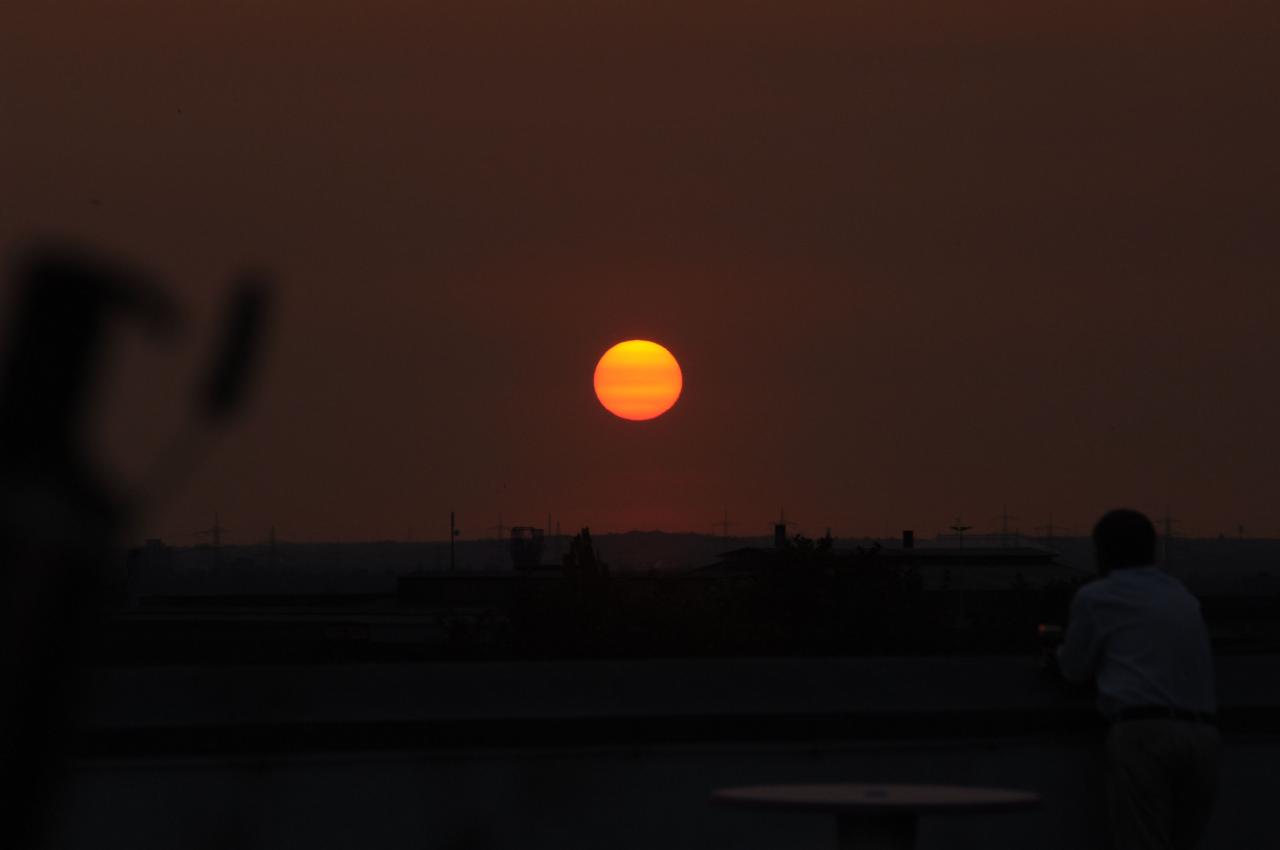 sonnenuntergang bochum